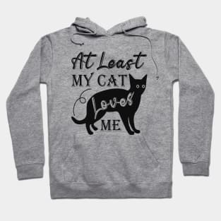 Cat is my Valentine Hoodie